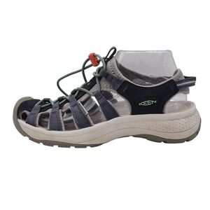 Keen Sandals Womens Size 9 Blue Fisherman Closed Toe Waterproof Hiking Water